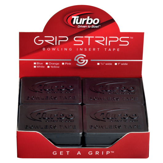 3 Pack Red Turbo Grips Bowling 3//4/" 30 Pc Slick Strips Tape - Free Ship